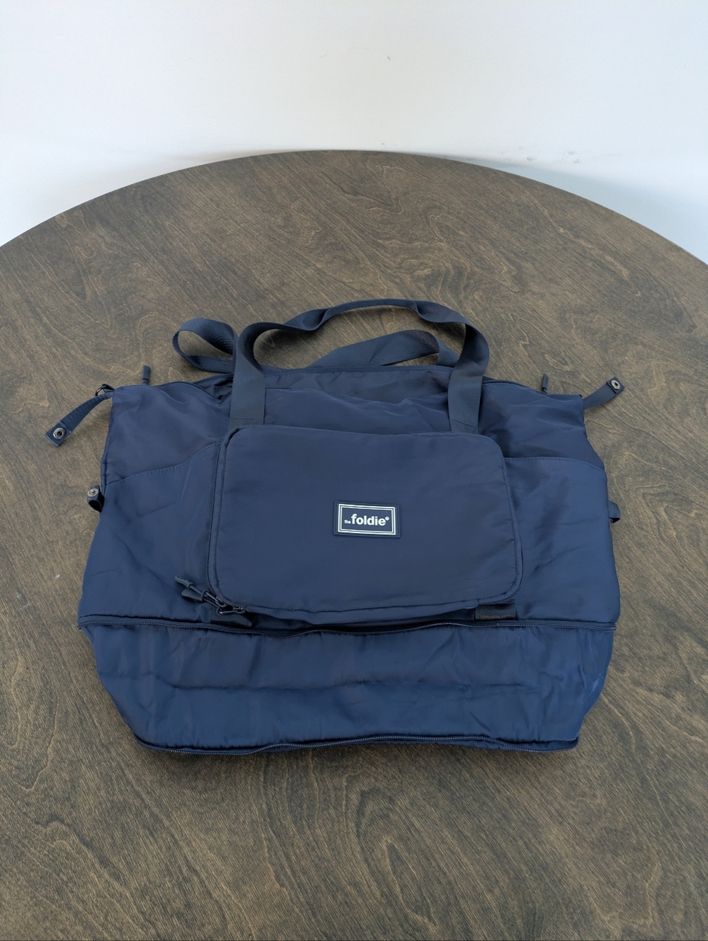 The Foldie Travel Bag Navy Blue Unisex - Picture 2 of 10